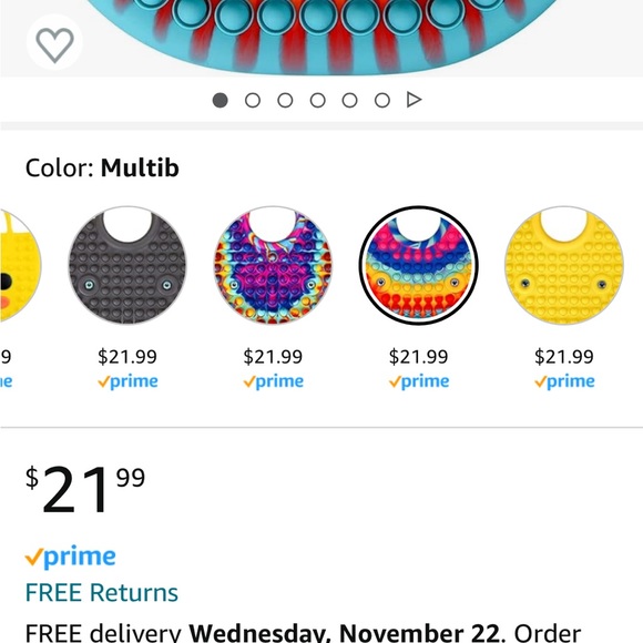 Pop it purse new with tag - Picture 3 of 3